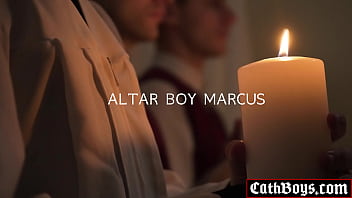 Holy Fuck! Altar Boy Marcus Rivers Fucked In His Virgiinal Asshole In The Confessional By Unorthodox Priest Max Sargent!